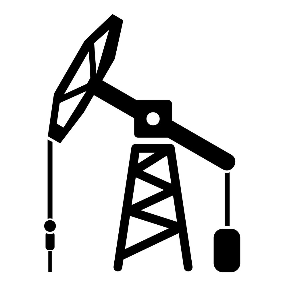 Нефтяная вышка svg